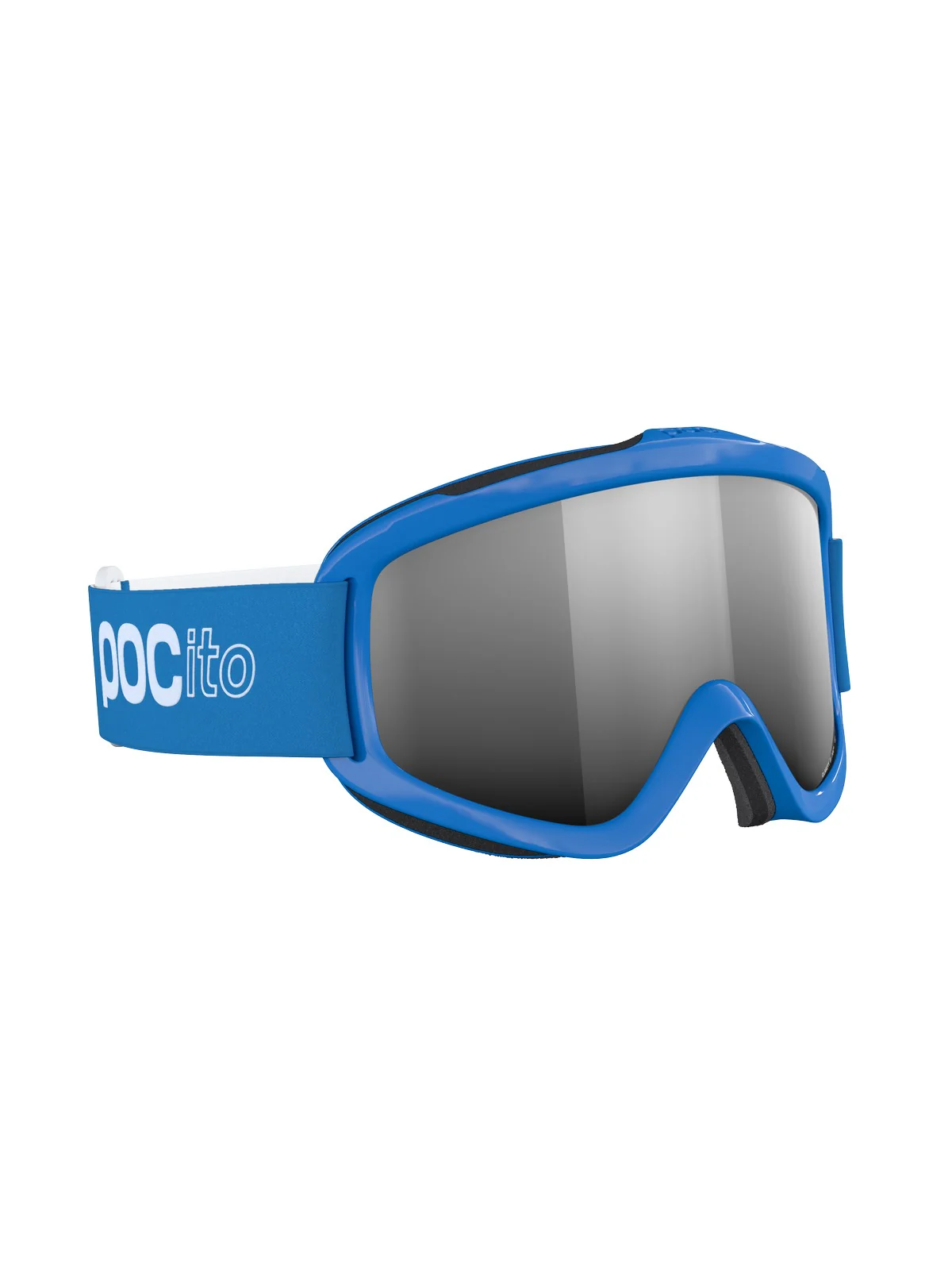 Gogle POCito Iris - Fluo. Blue/Pt. Sunny Silver - Image 3
