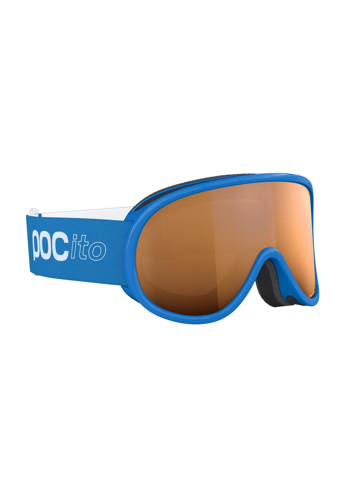 Gogle POCito Retina - Fluo. Blue/Pt. Sunny Light Orange - Image 3