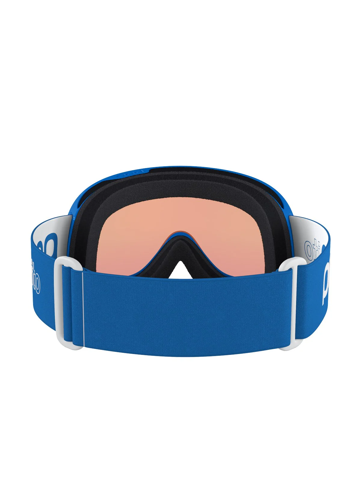 Gogle POCito Retina - Fluo. Blue/Pt. Sunny Light Orange - Image 4