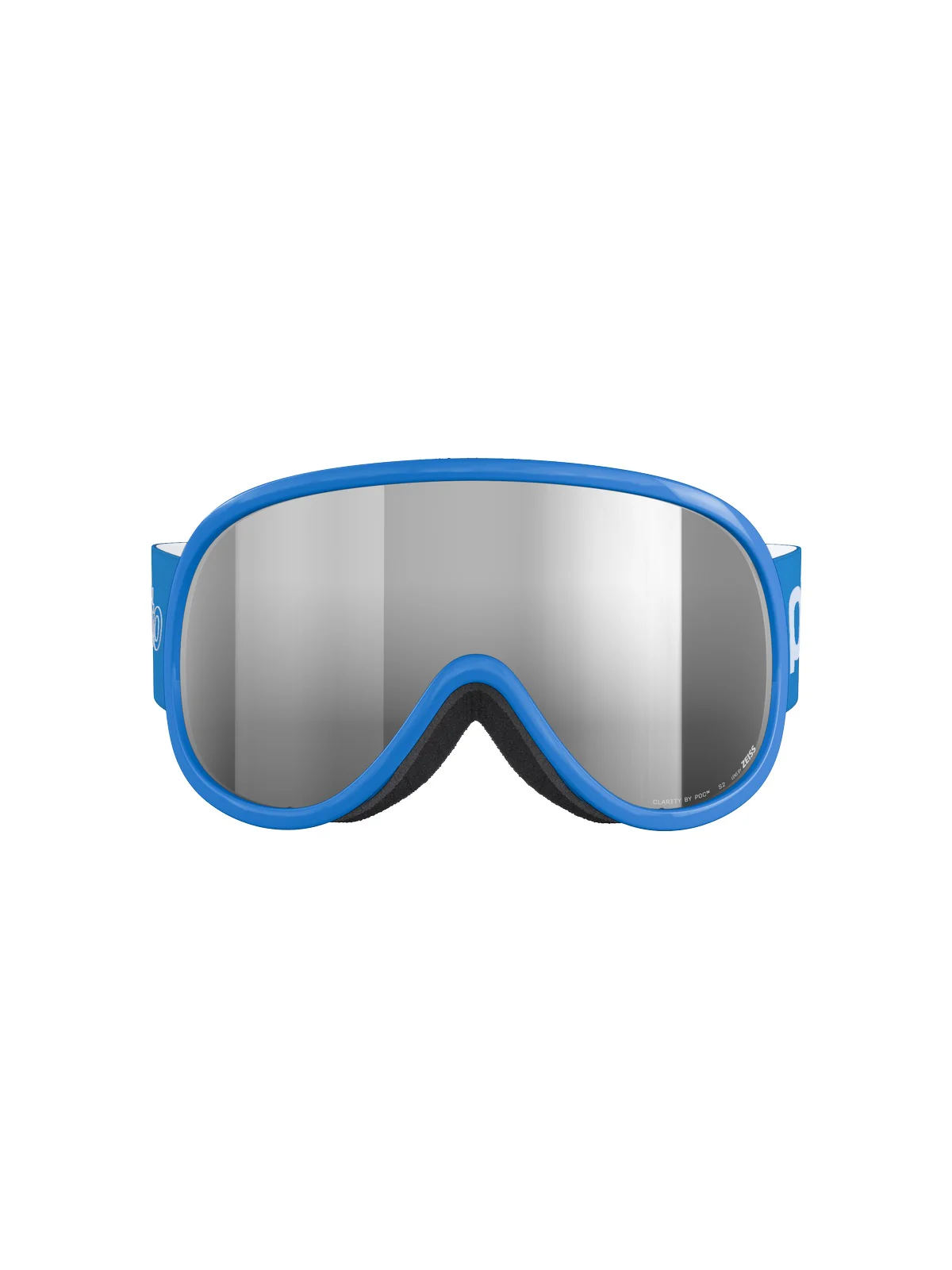 Gogle POCito Retina - Fluo. Blue/Pt. Sunny Silver - Image 2