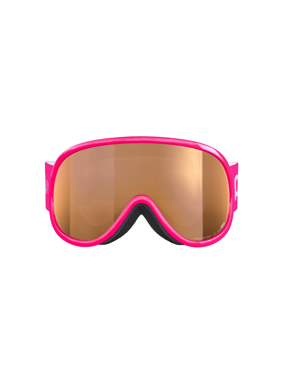 Gogle POCito Retina - Fluo. Pink/Pt. Sunny Light Orange - Image 2