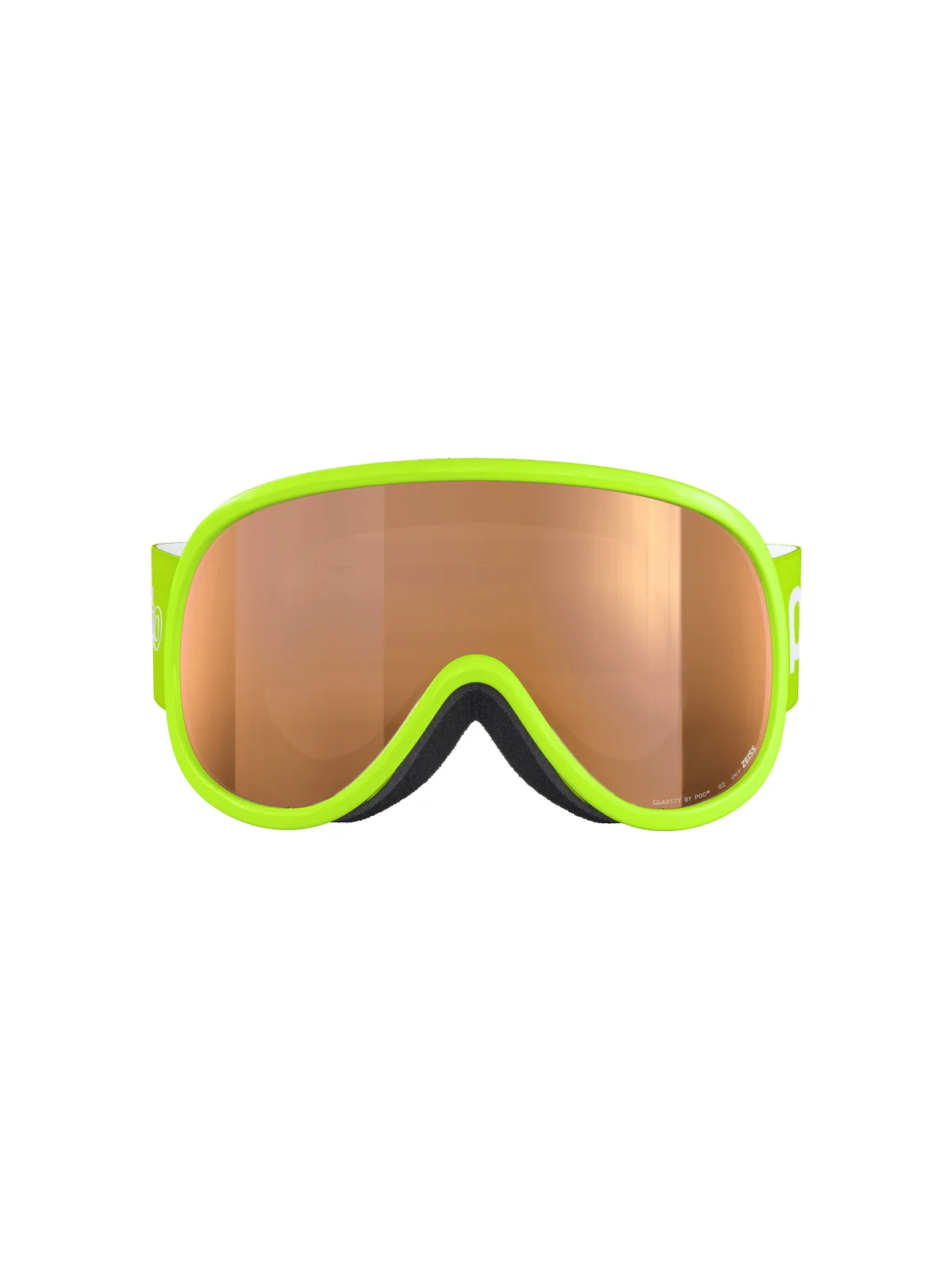 Gogle POCito Retina - Fluo. Yellow/Green/Pt. Sunny Light Orange - Image 2