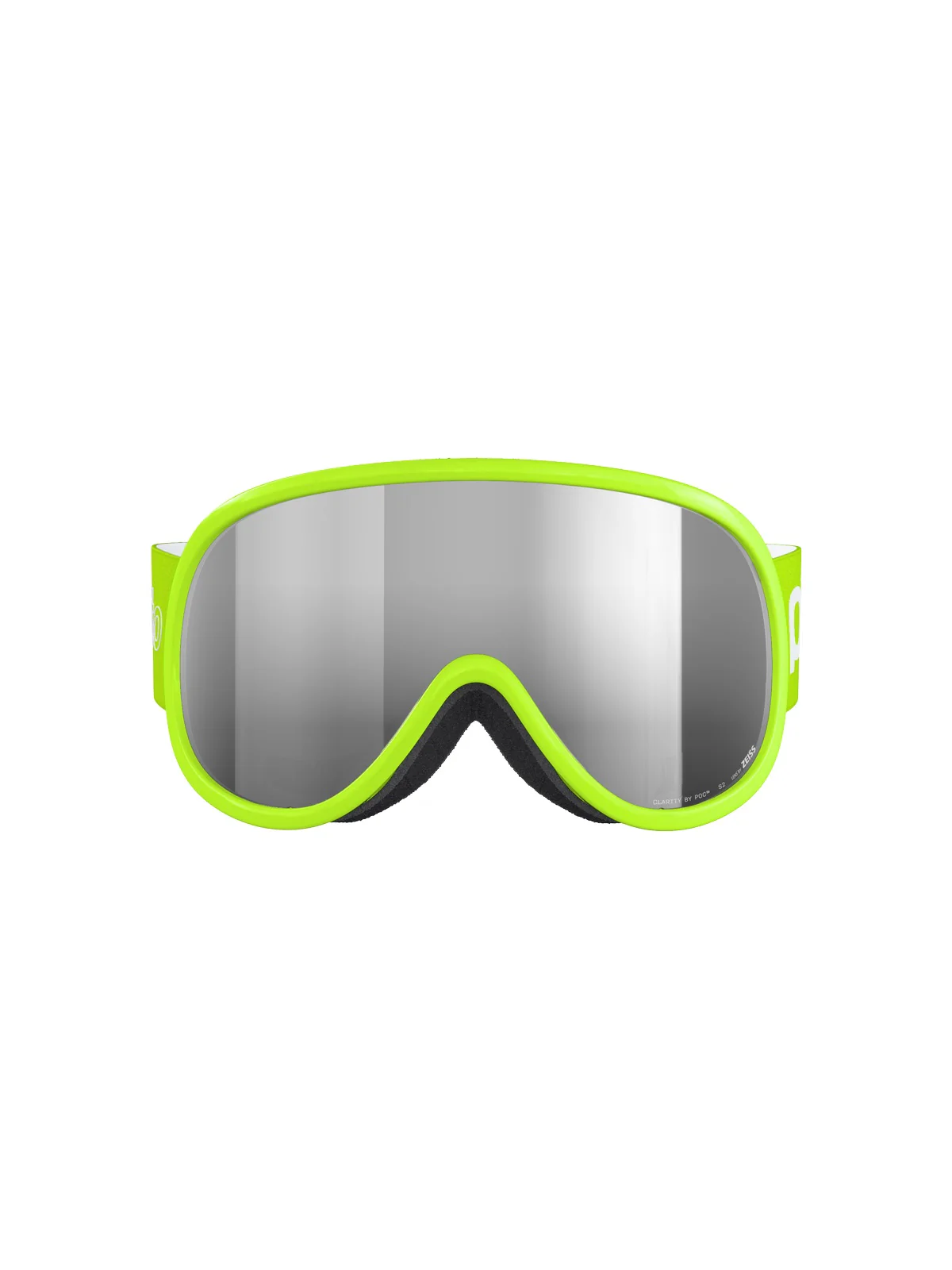 Gogle POCito Retina - Fluo. Yellow/Green/Pt. Sunny Silver - Image 2