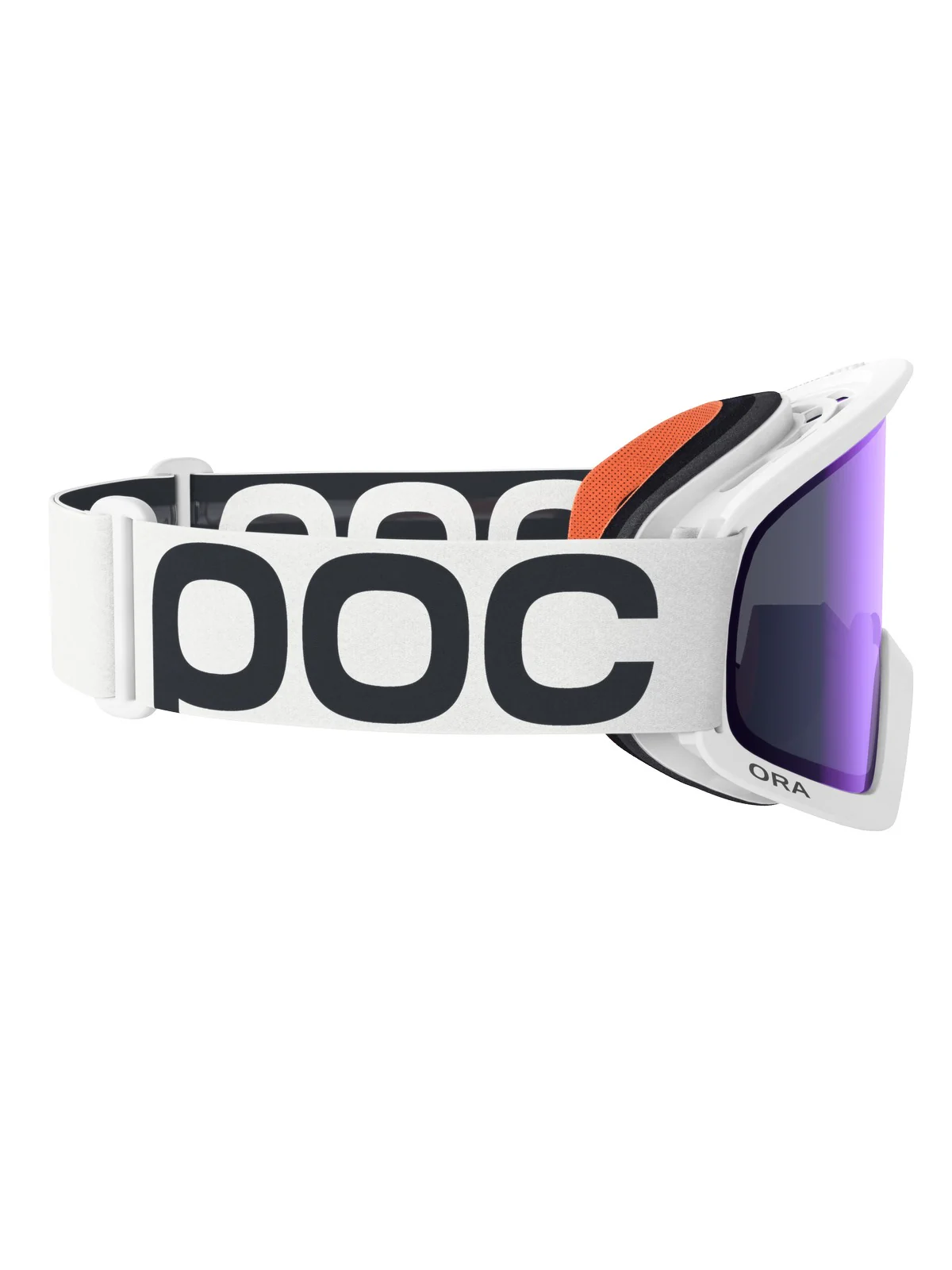 Gogle rowerowe POC ORA - Hydr. White - Clarity Define | Spektris Violet Cat 2 - Image 4