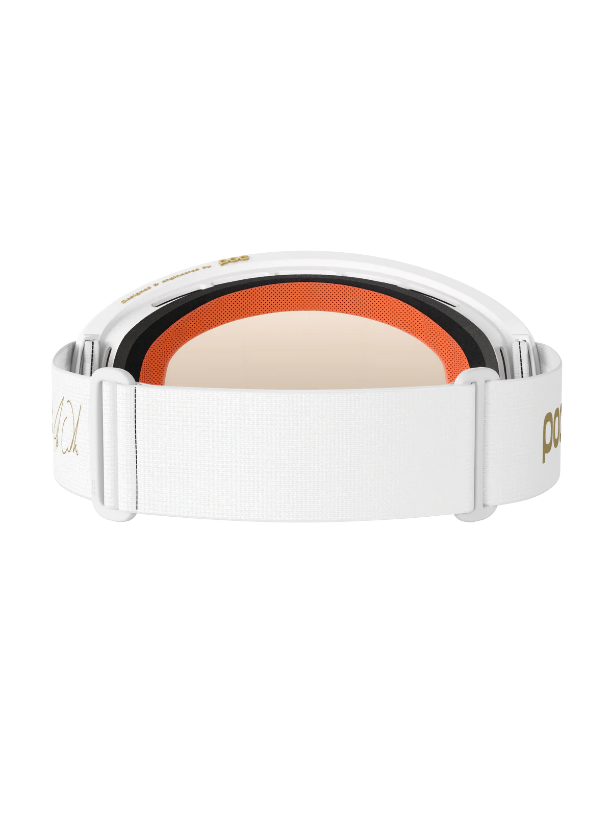 Gogle rowerowe POC ORA CLARITY FABIO ED. - Hydr. White/Gold - Image 4