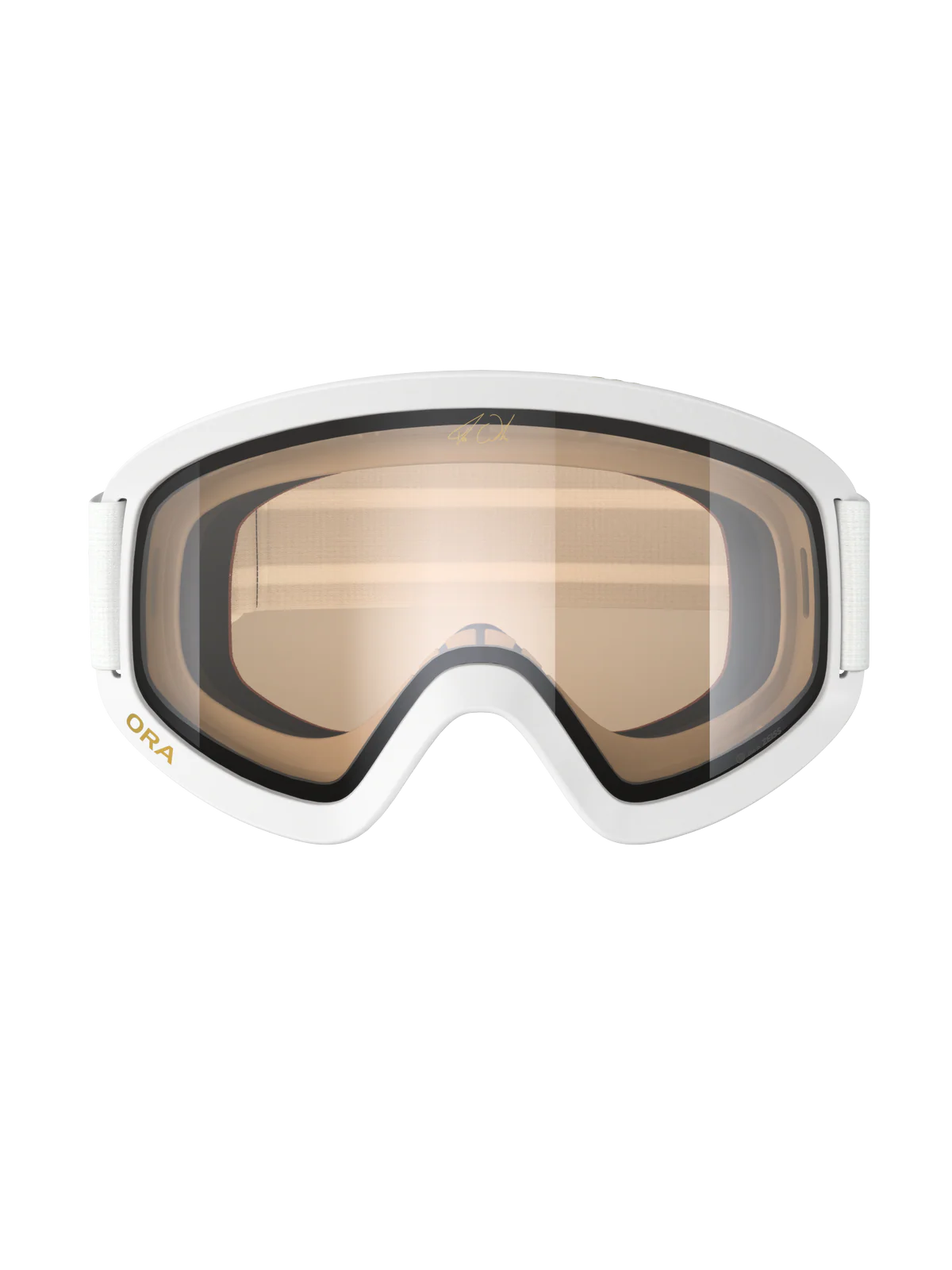 Gogle rowerowe POC ORA CLARITY FABIO ED. - Hydr. White/Gold - Image 5