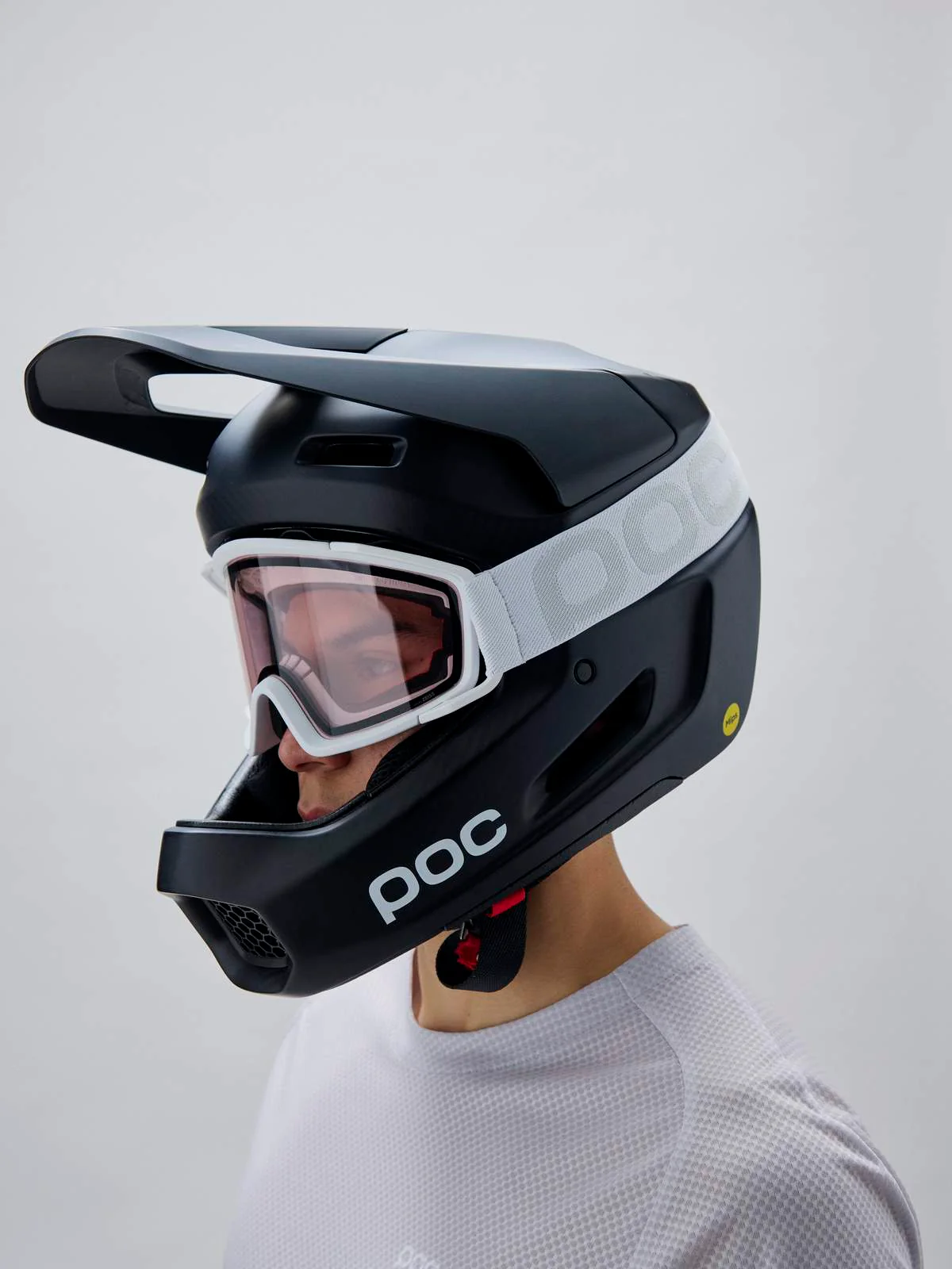 Gogle rowerowe POC Zygon - Hyd. White/Clarity Trail/Cloudy Brown - Image 2