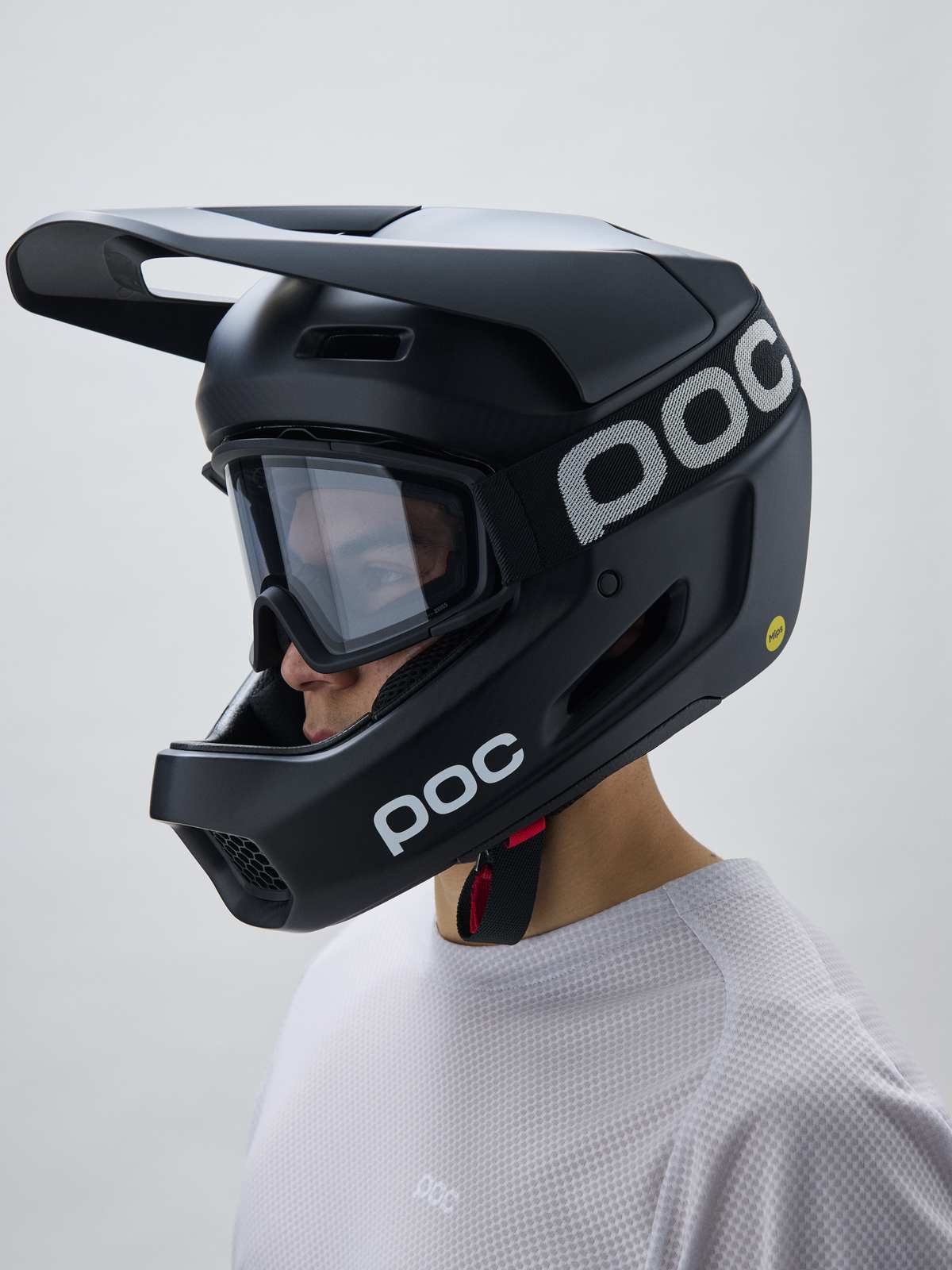Gogle rowerowe POC Zygon - Ur. Black/Clarity Universal/Cloudy Grey - Image 2