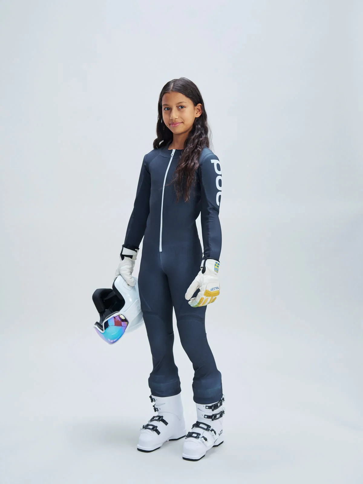 Guma narciarska juniorska POC Skin Gs Jr - Apatite Navy - Image 2