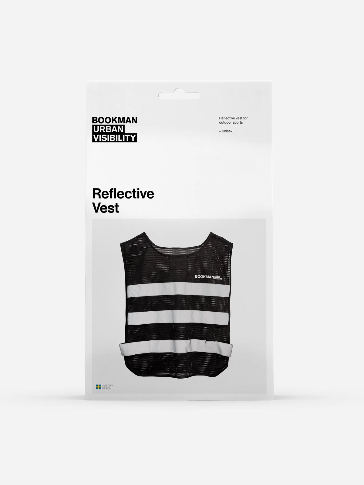 Kamizelka rowerowa BOOKMAN Reflective Vest czarny - Image 4