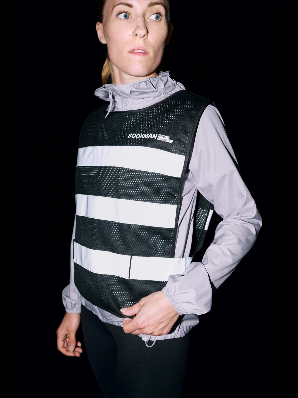 Kamizelka rowerowa BOOKMAN Reflective Vest żółty - Image 3