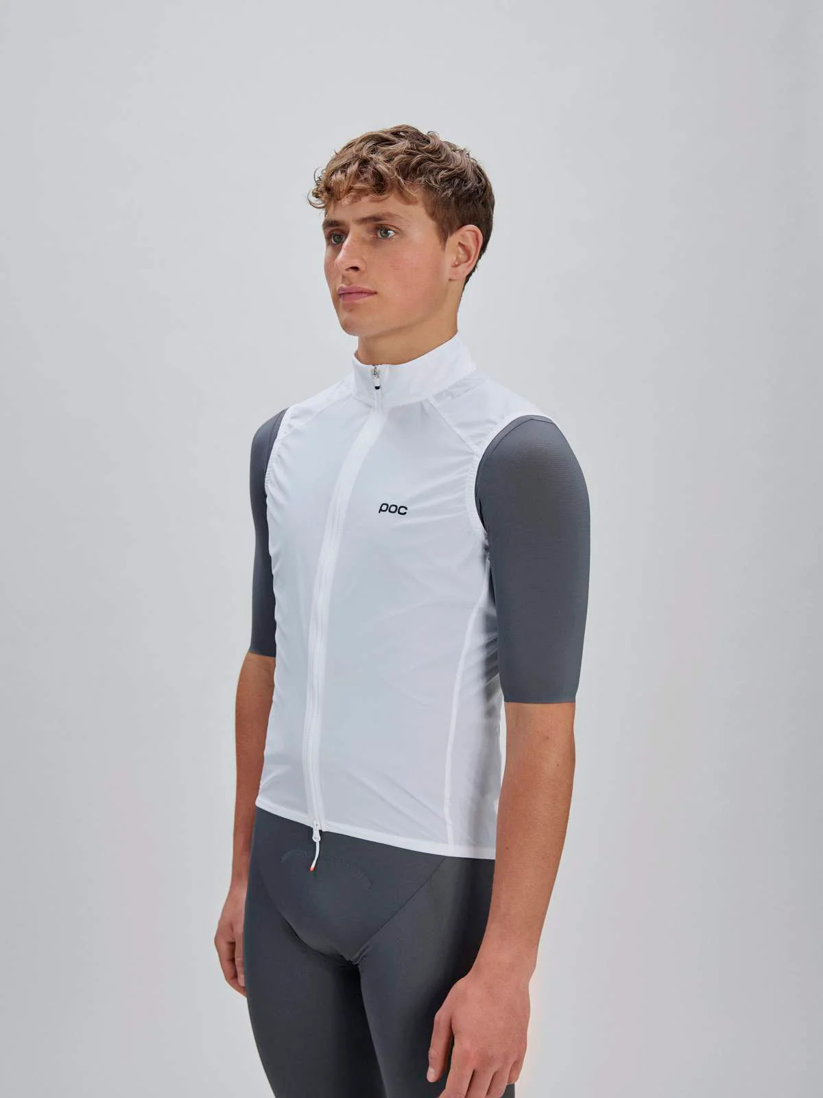 Kamizelka rowerowa POC M's Enthral Gilet - Hyd. White - Image 2