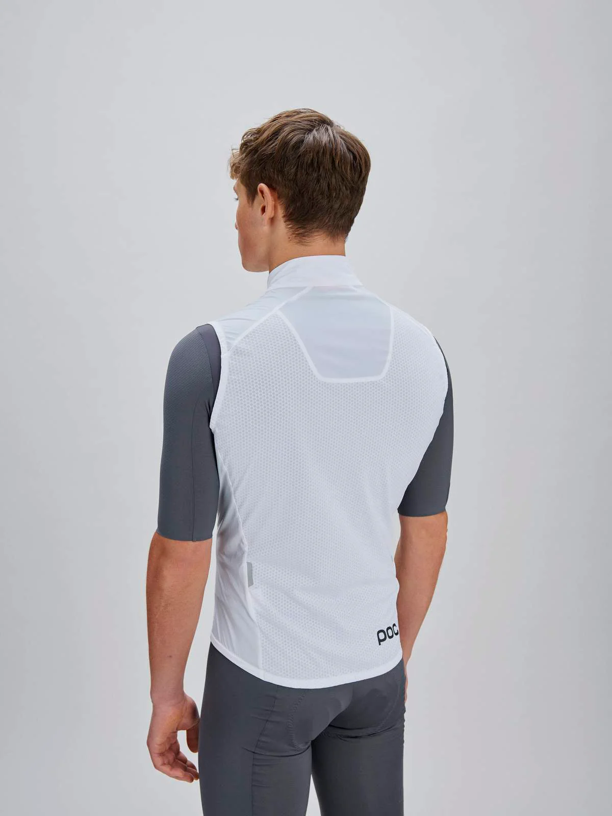 Kamizelka rowerowa POC M's Enthral Gilet - Hyd. White - Image 3
