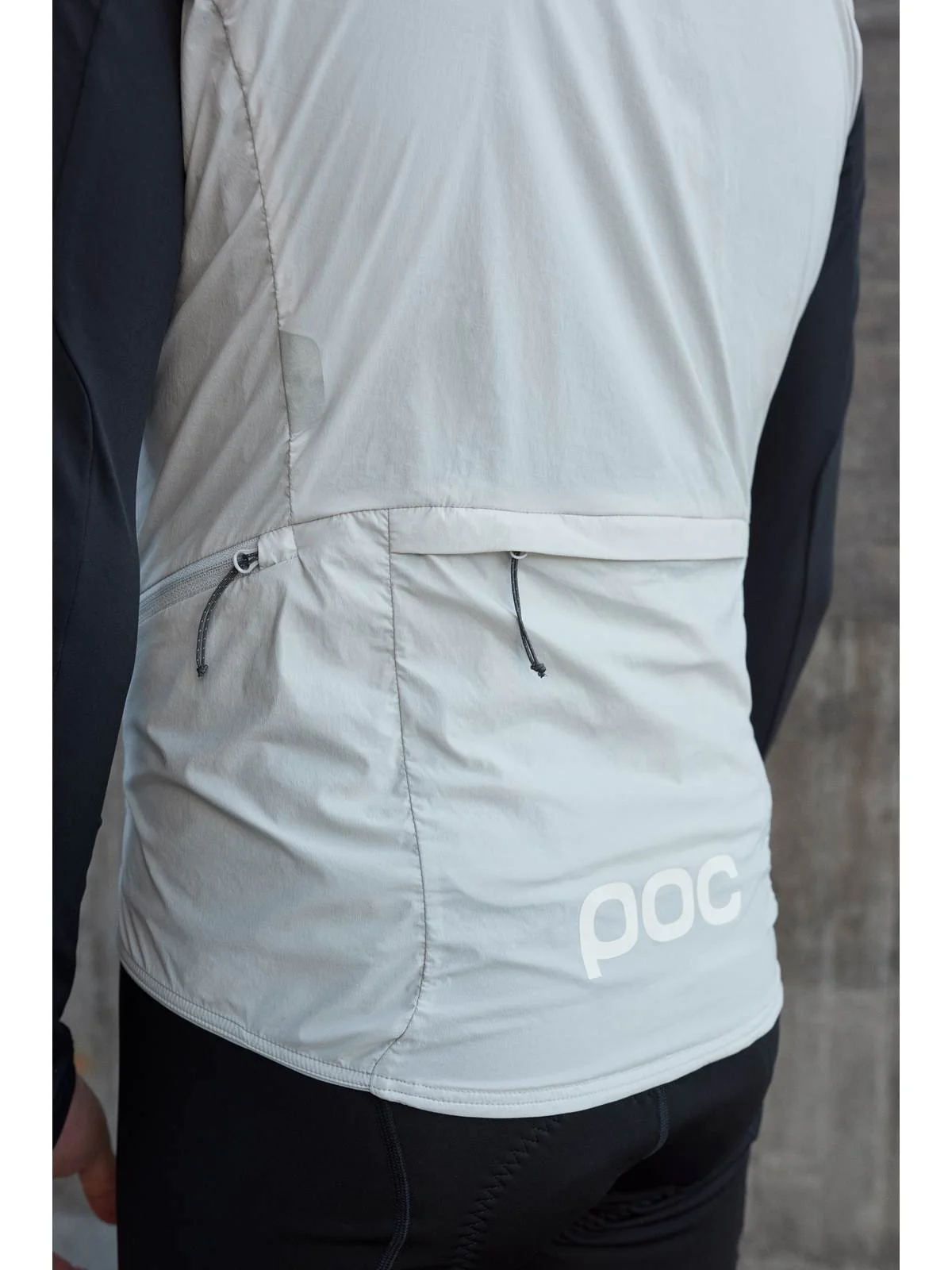 Kamizelka rowerowa POC PRO THERMAL - Granite Grey - Image 4