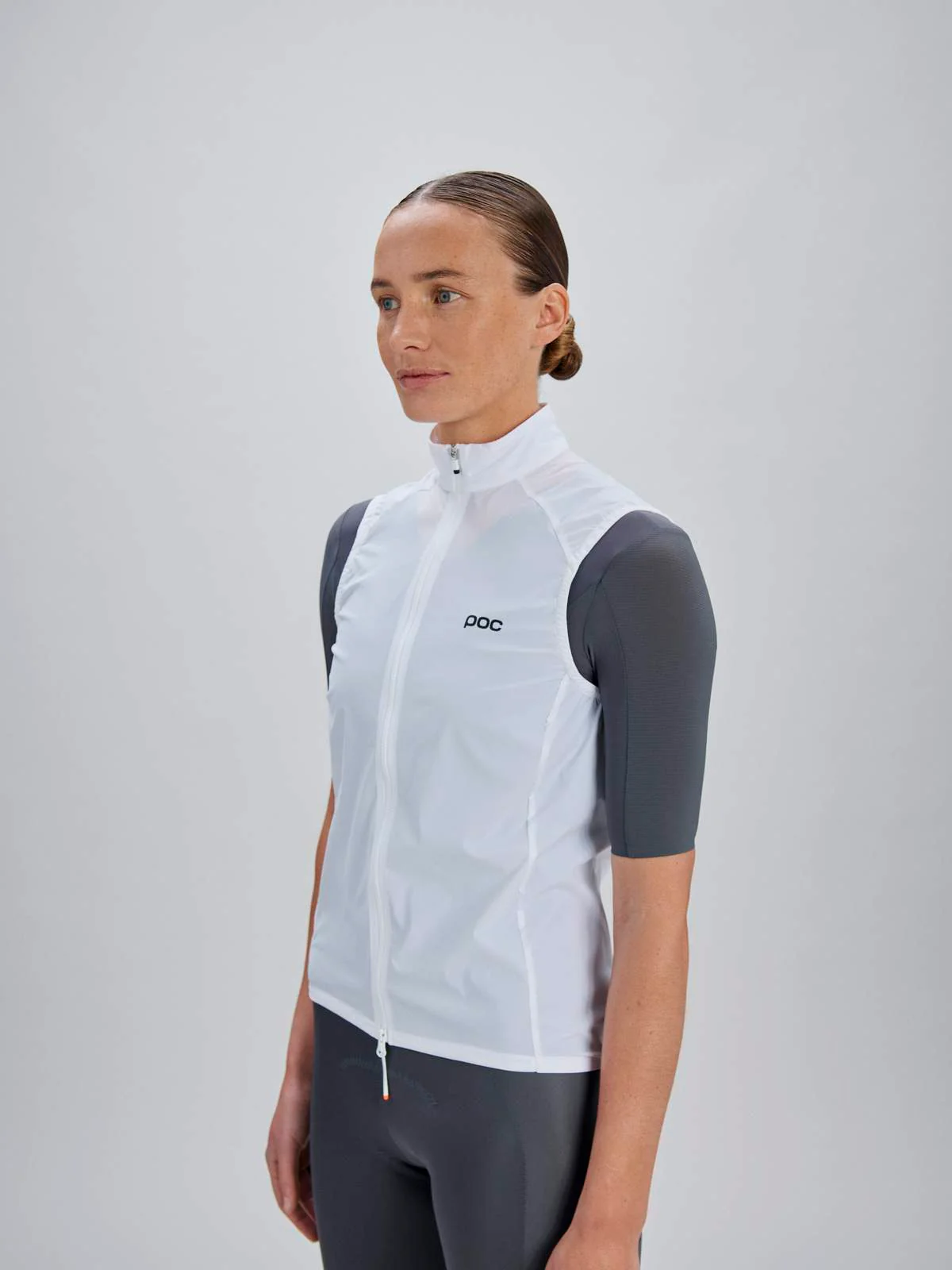 Kamizelka rowerowa POC W's Enthral Gilet - Hyd. White - Image 2