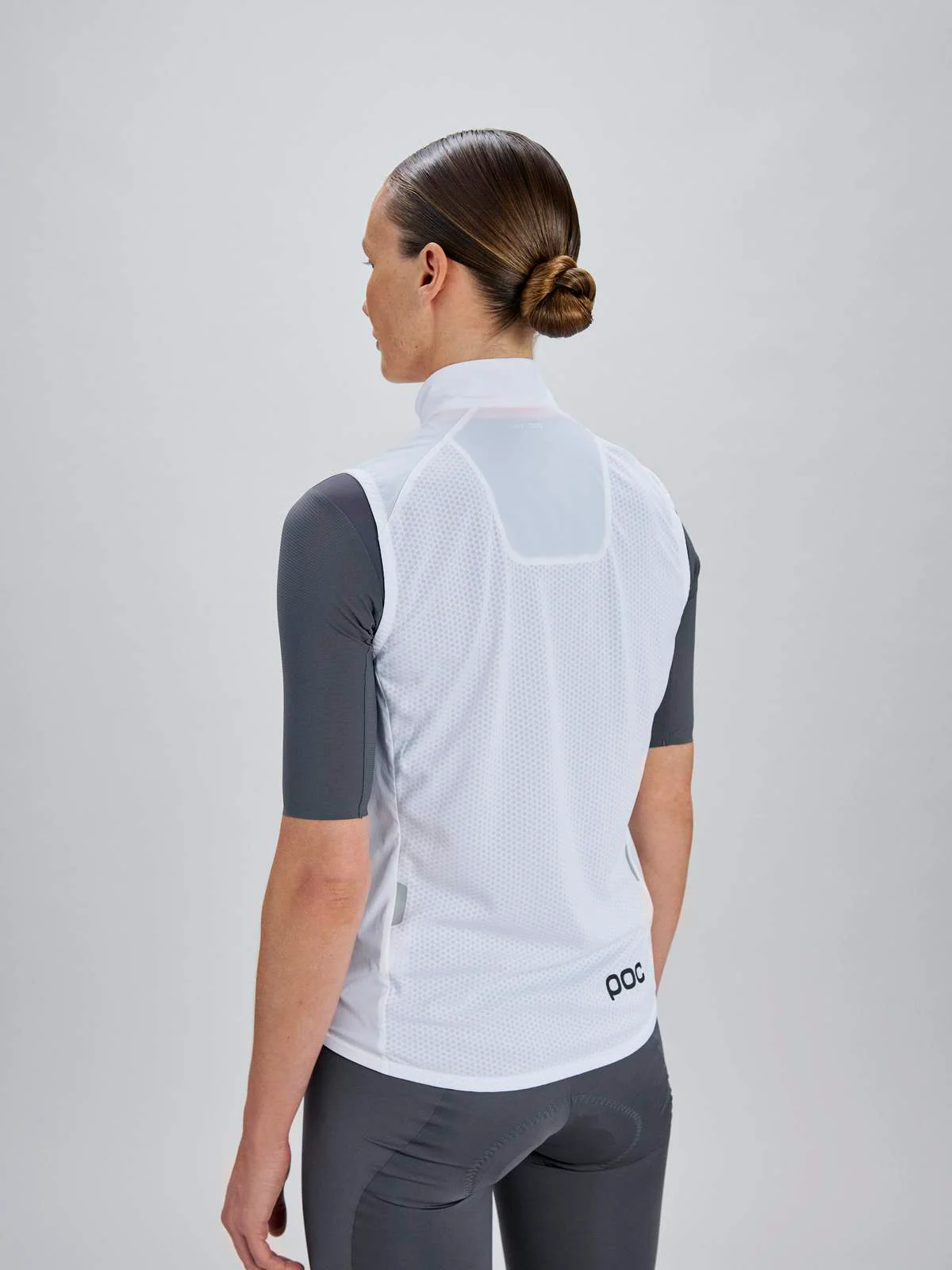 Kamizelka rowerowa POC W's Enthral Gilet - Hyd. White - Image 3
