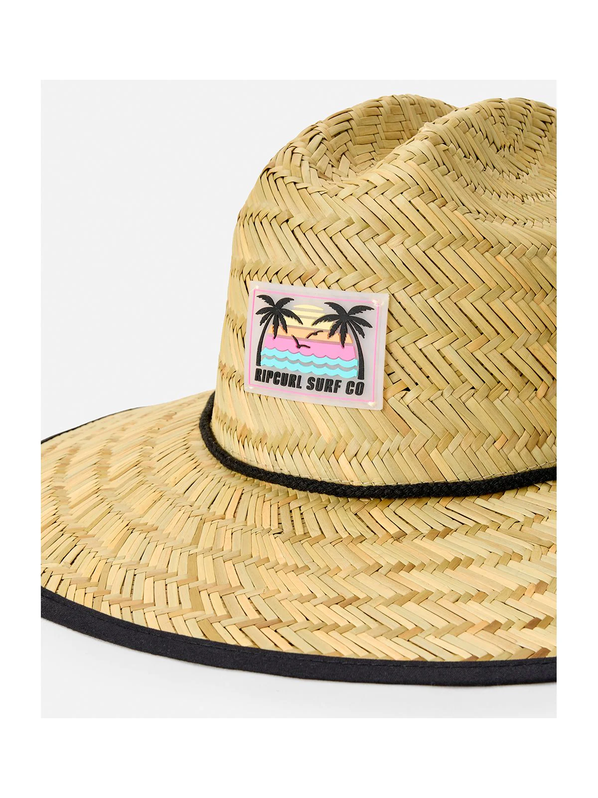 Kapelusz damski RIP CURL Mixed Straw Sun Hat beżowy - Image 3