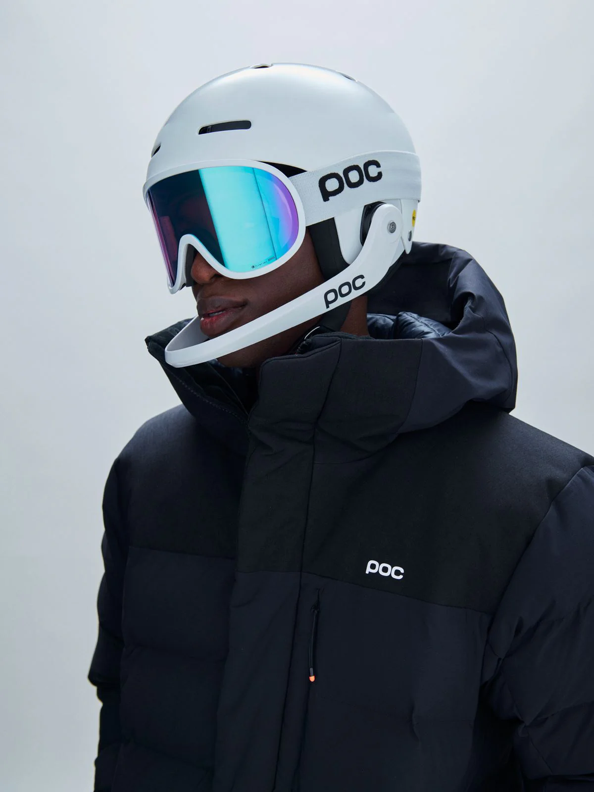 Kask narciarski POC Artic Sl Mips - Raw White - Image 2