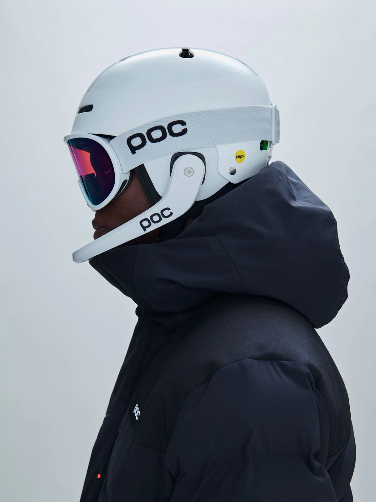 Kask narciarski POC Artic Sl Mips - Raw White - Image 3
