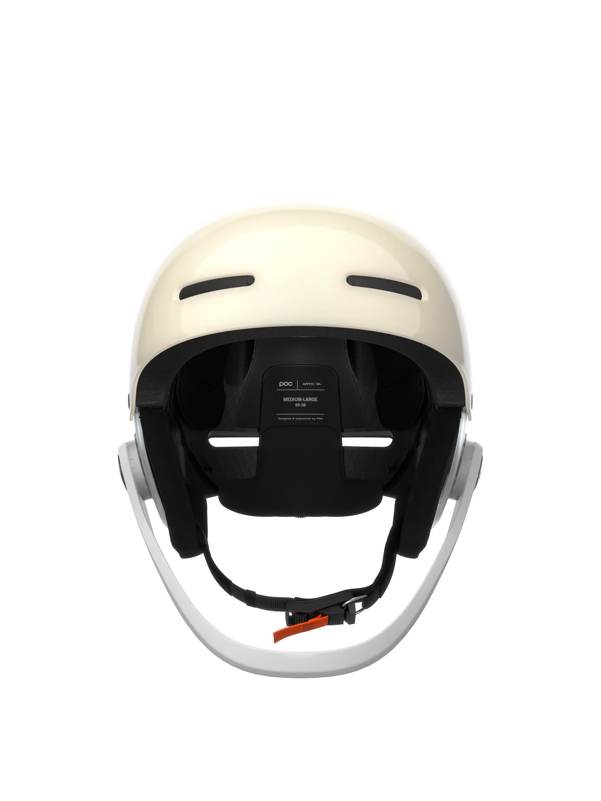 Kask narciarski POC Artic Sl Mips - Raw White - Image 6