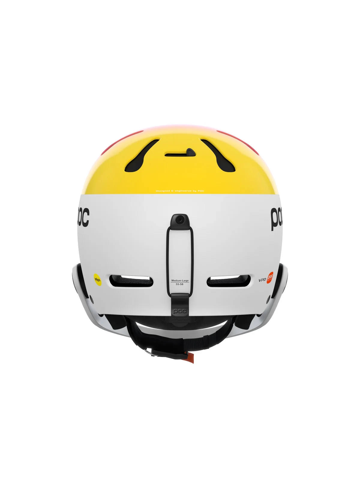 Kask narciarski POC Artic SL MIPS - Speedy Gradient Fluo. Pink/Ave. Yellow - Image 3