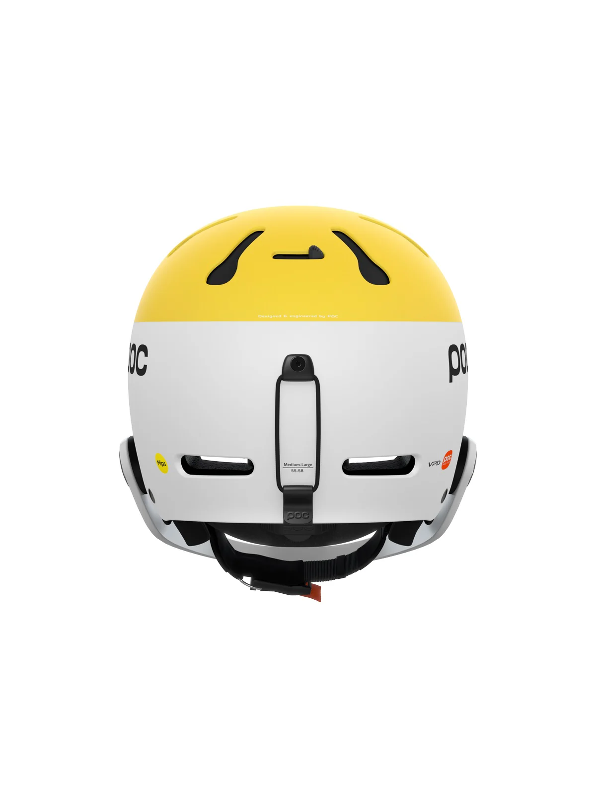 Kask narciarski POC Artic SL MIPS - Avent. Yellow - Image 5