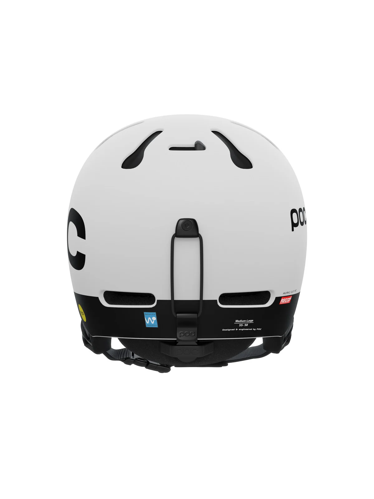 Kask narciarski POC Auric Cut BC MIPS - Hyd. White Matt - Image 3