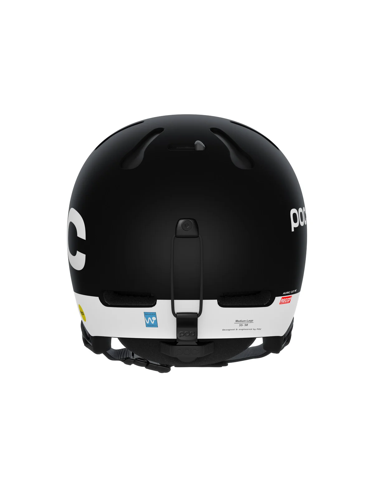 Kask narciarski POC Auric Cut BC MIPS - Ura. Black Matt - Image 3