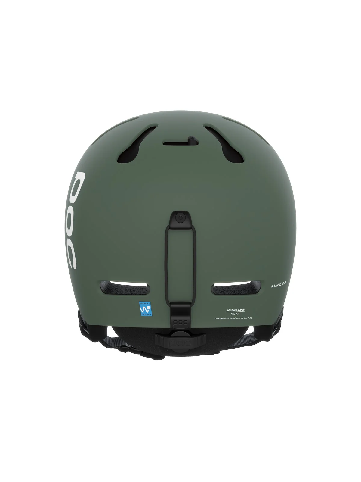 Kask narciarski POC Auric Cut - Epid. Green Matt - Image 4