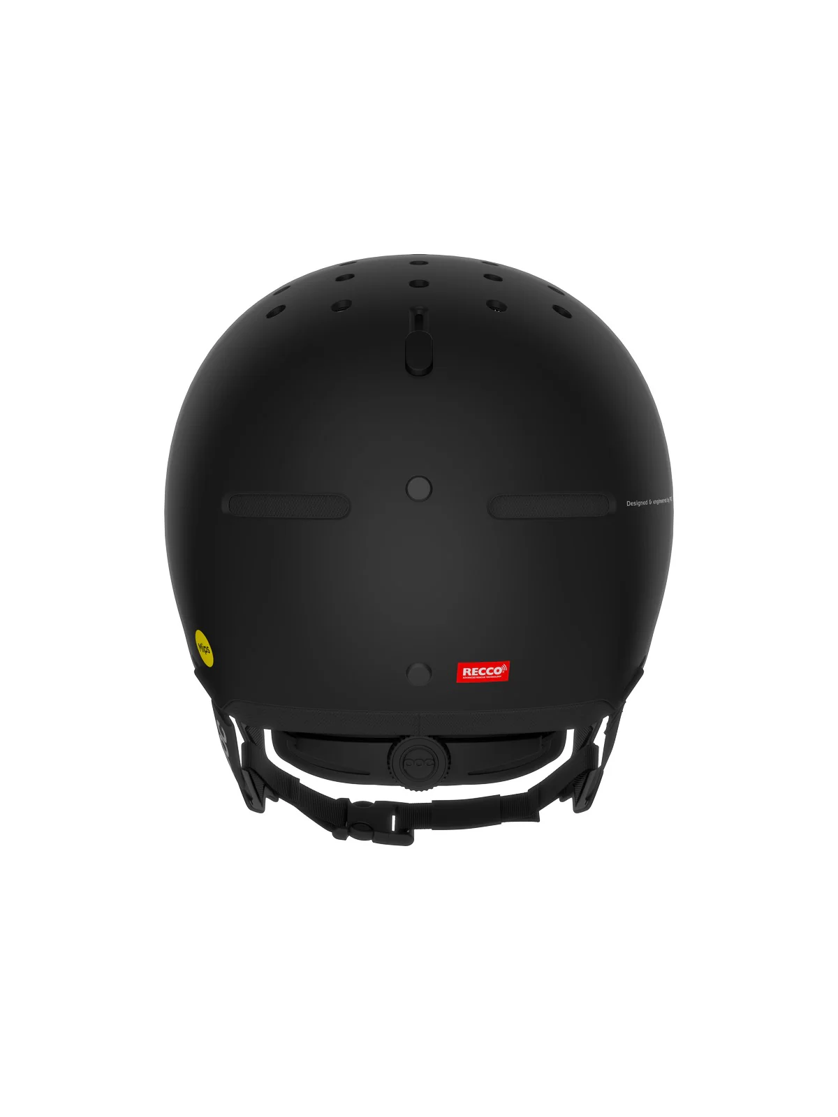 Kask narciarski POC Calyx - Ura. Black Matt - Image 5