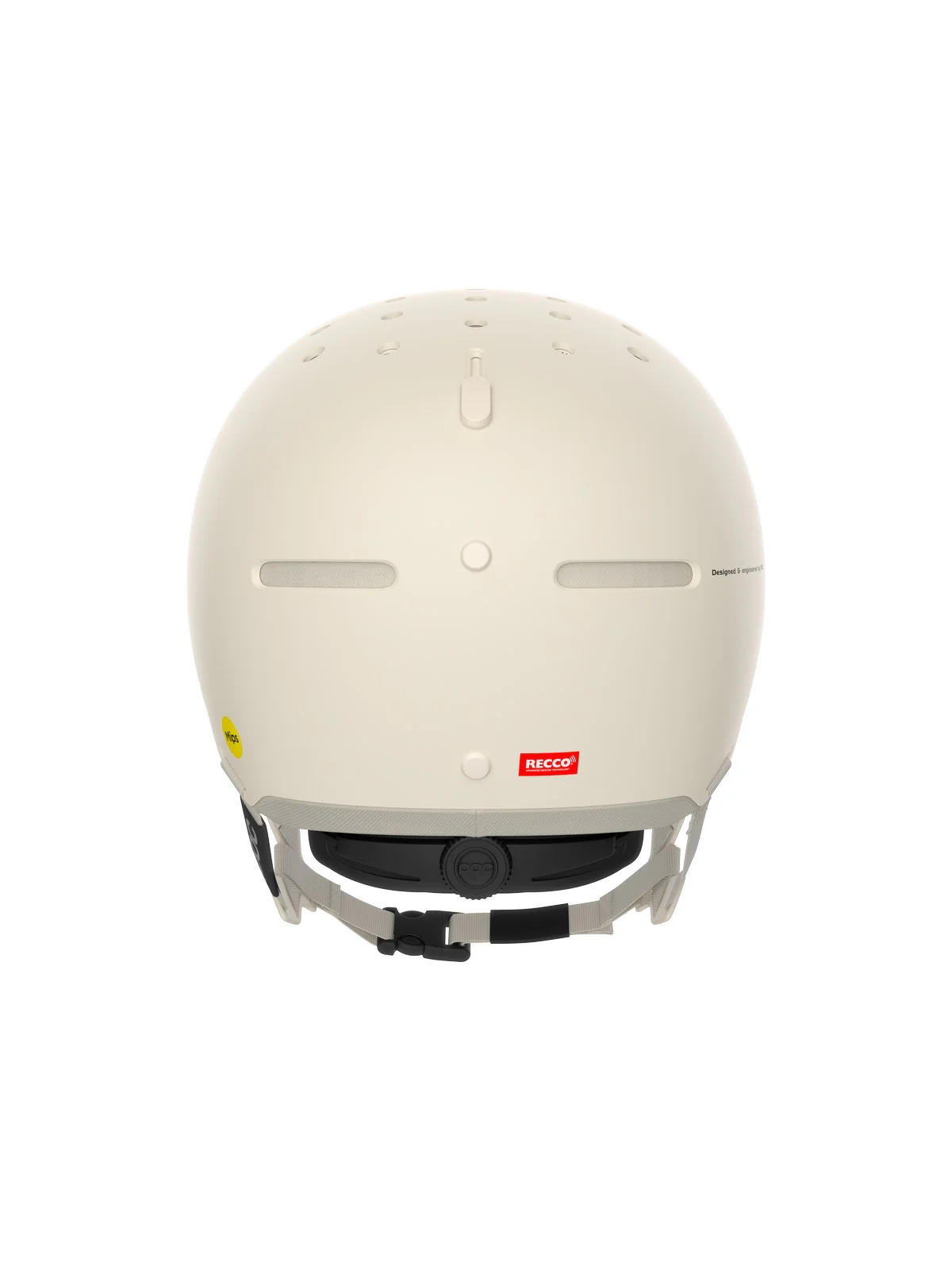 Kask narciarski POC Calyx  - Sele. Off-White Matt - Image 4