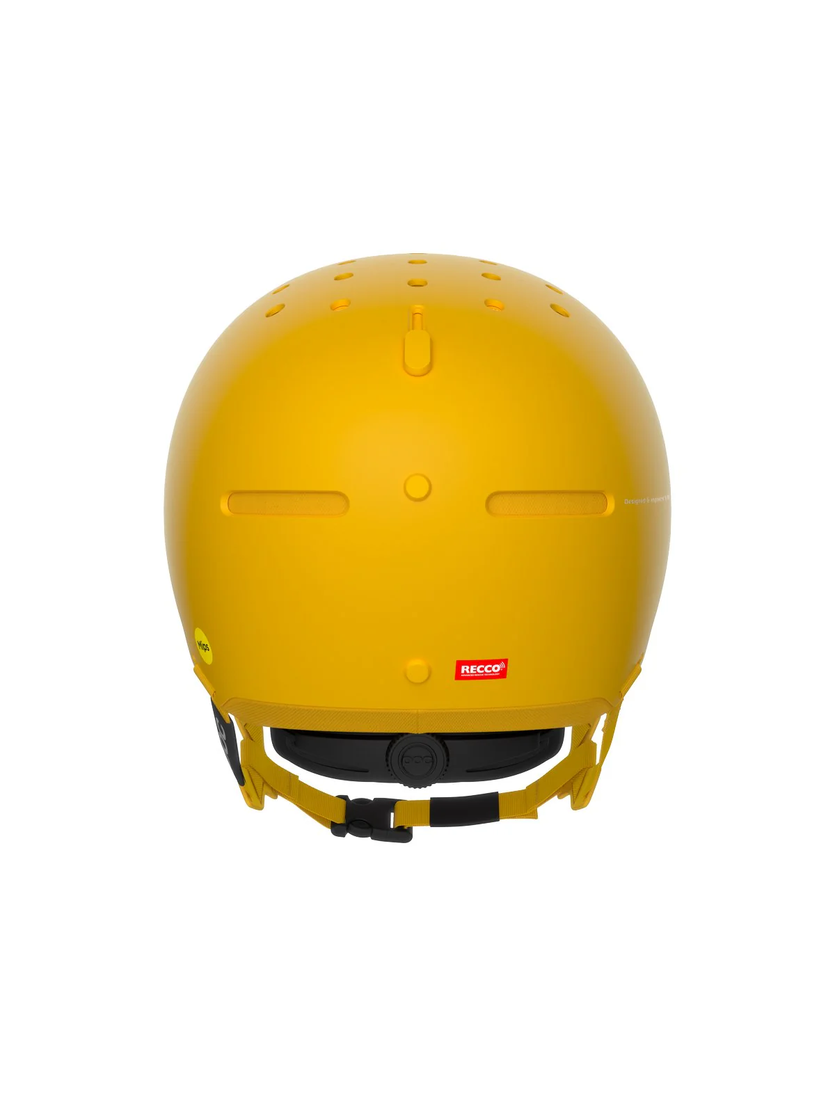 Kask narciarski POC Calyx  - Sulp. Yellow Matt - Image 4