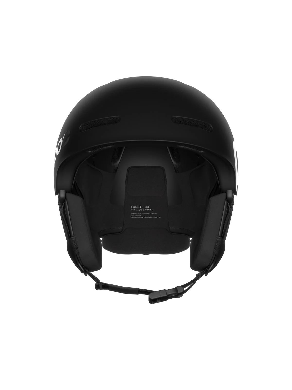 Kask narciarski POC Fornix BC - Uran. Black Matt - Image 4