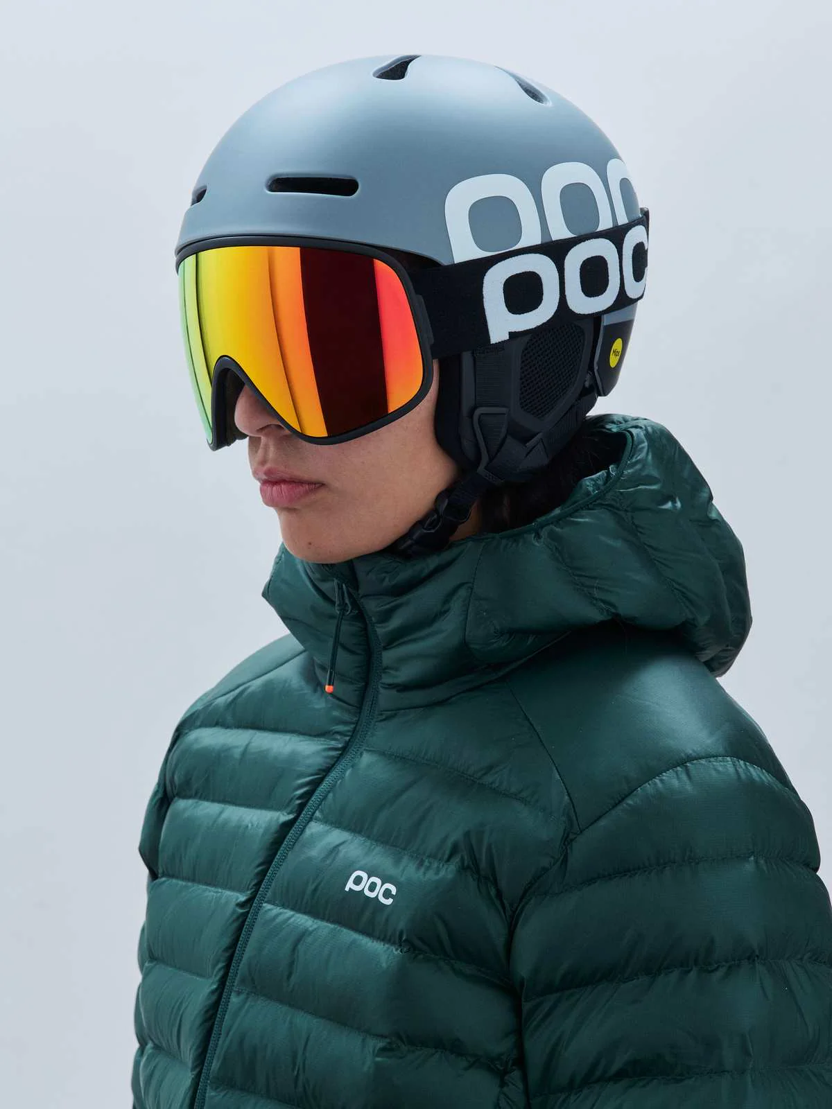 Kask narciarski POC Fornix BC - Granite Grey Matt - Image 2