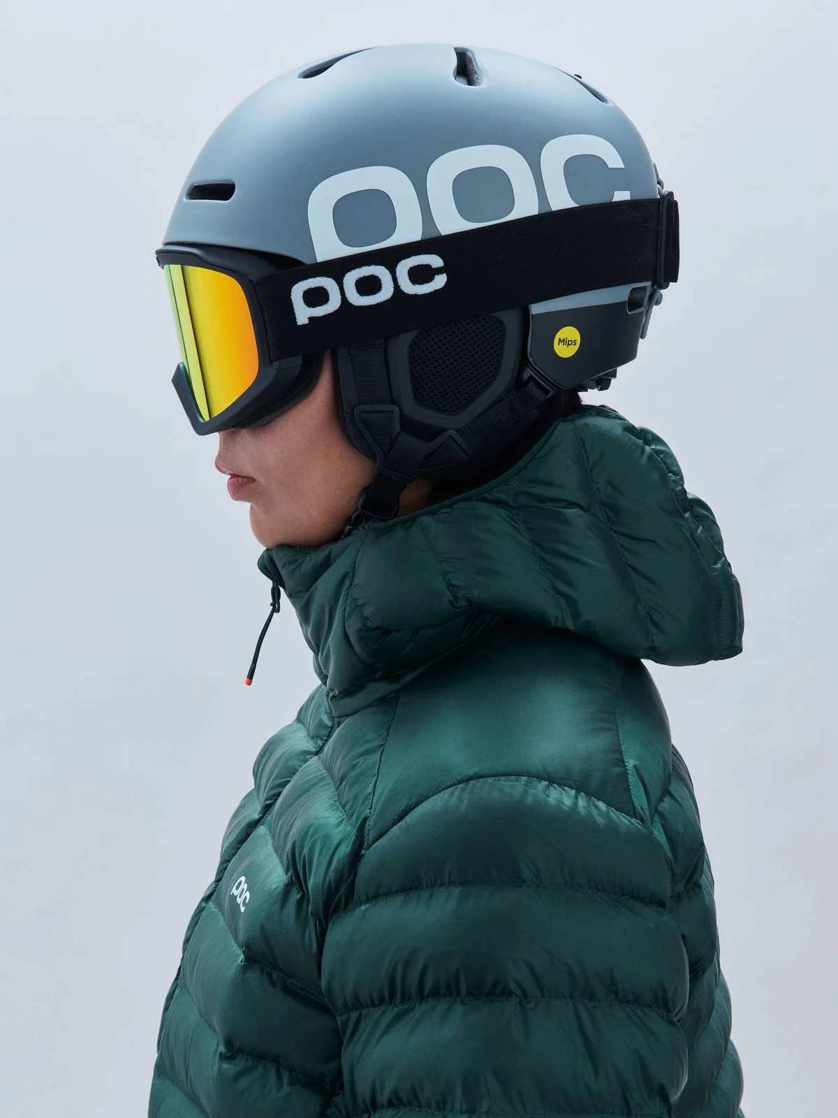 Kask narciarski POC Fornix BC - Granite Grey Matt - Image 4