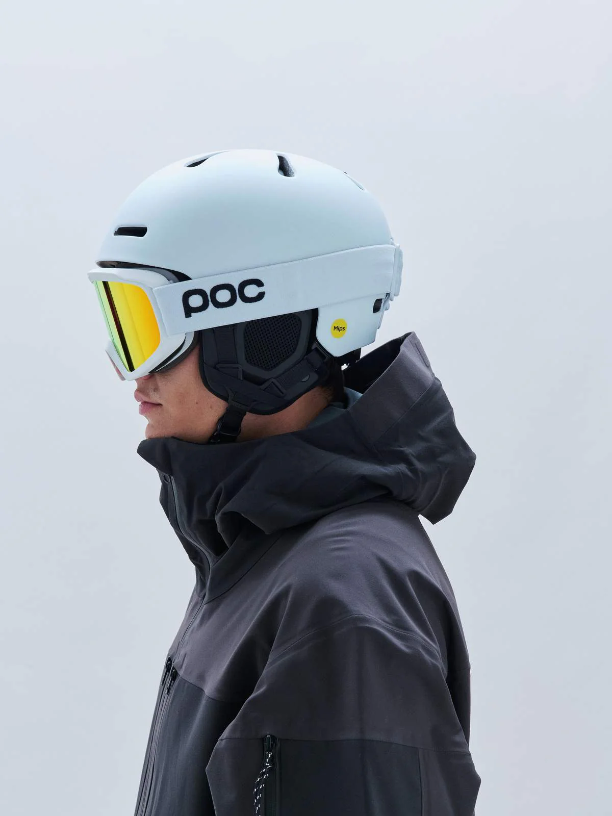 Kask narciarski POC Fornix MIPS - Hydr. White Matt - Image 4