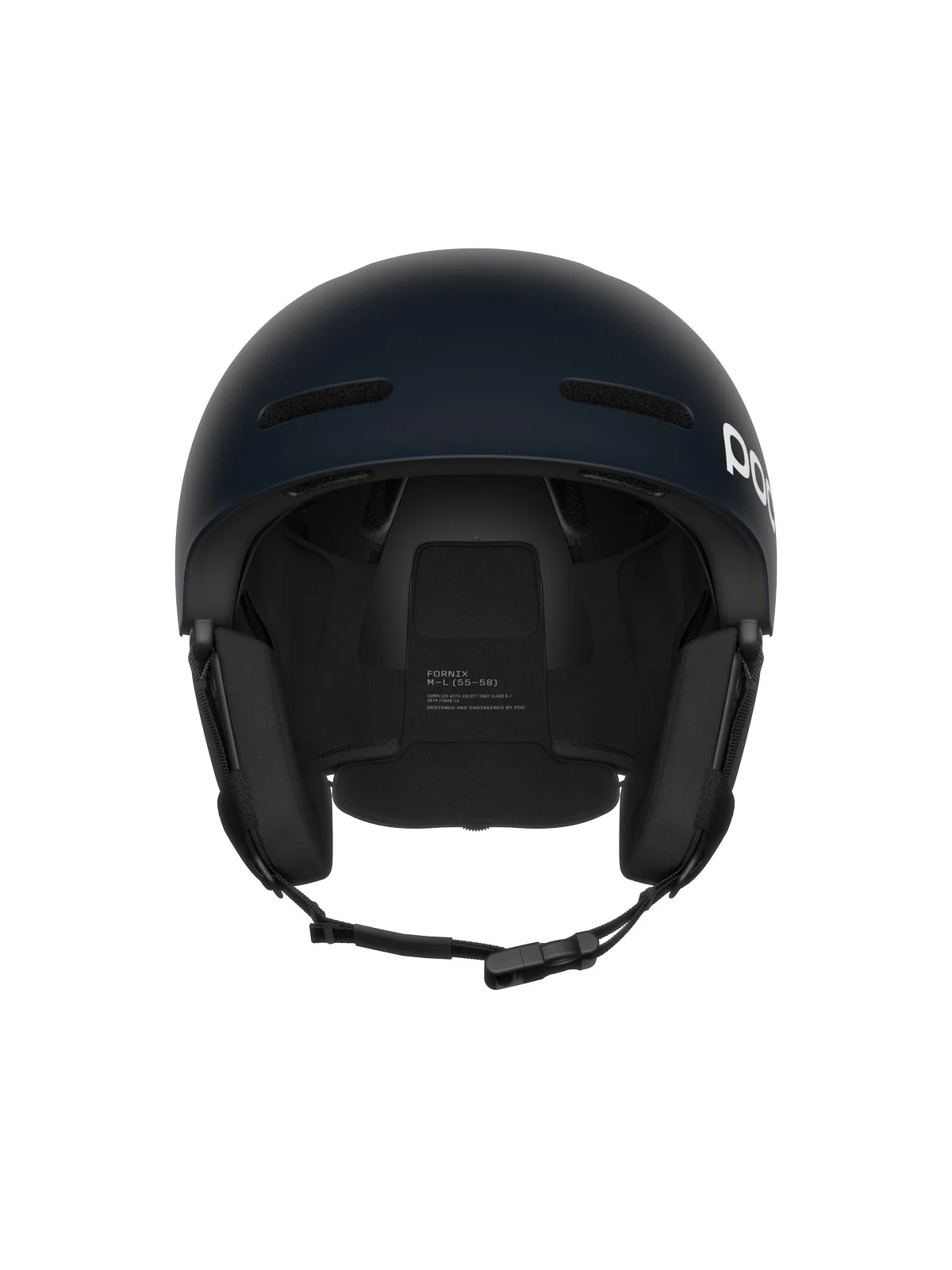 Kask narciarski POC Fornix MIPS - Blixten Blue Matt - Image 4
