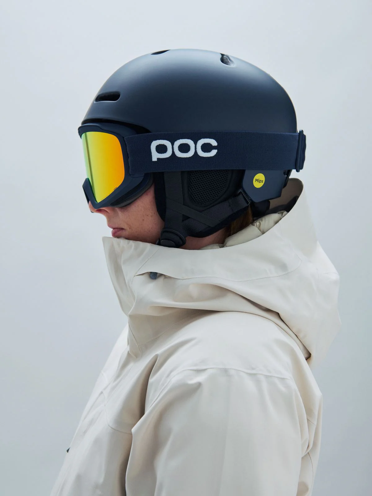 Kask narciarski POC Fornix Mips - Apatite Navy Matt - Image 4