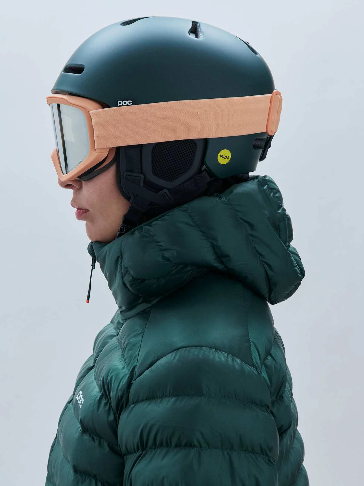 Kask narciarski POC Fornix MIPS - Pargasite Green Matt - Image 4