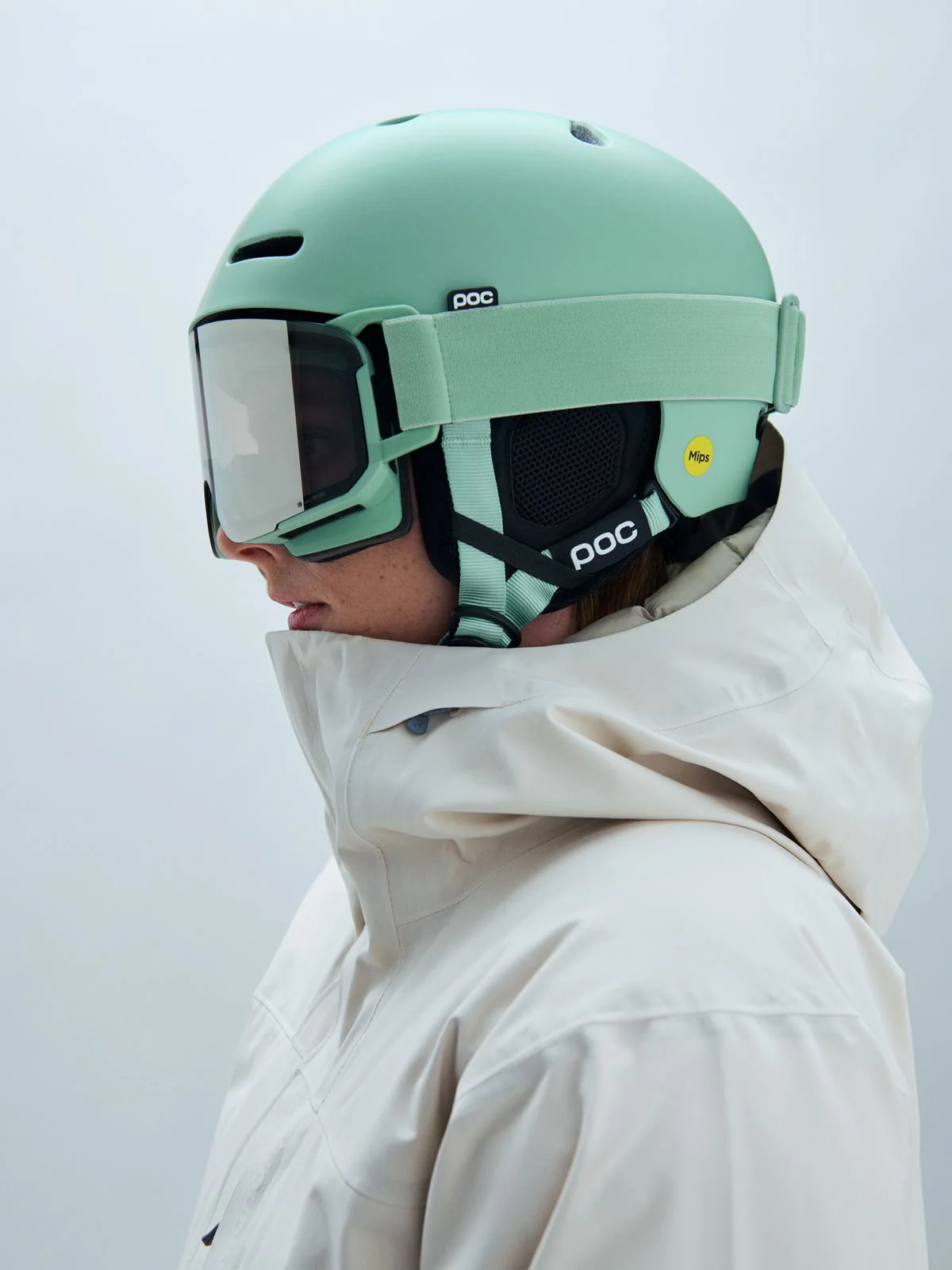 Kask narciarski POC Fornix Mips - Gibbsite Green Matt - Image 2