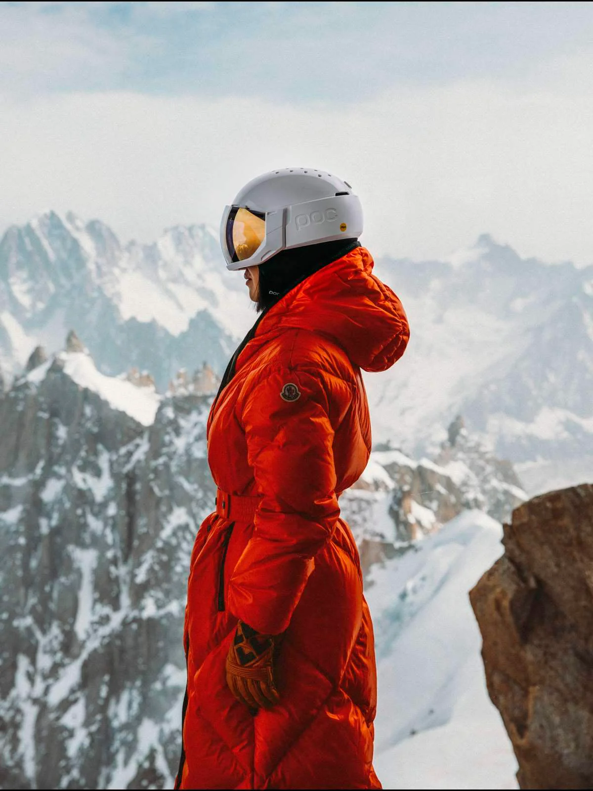 Kask narciarski POC Levator MIPS - Hydr. White - Image 2