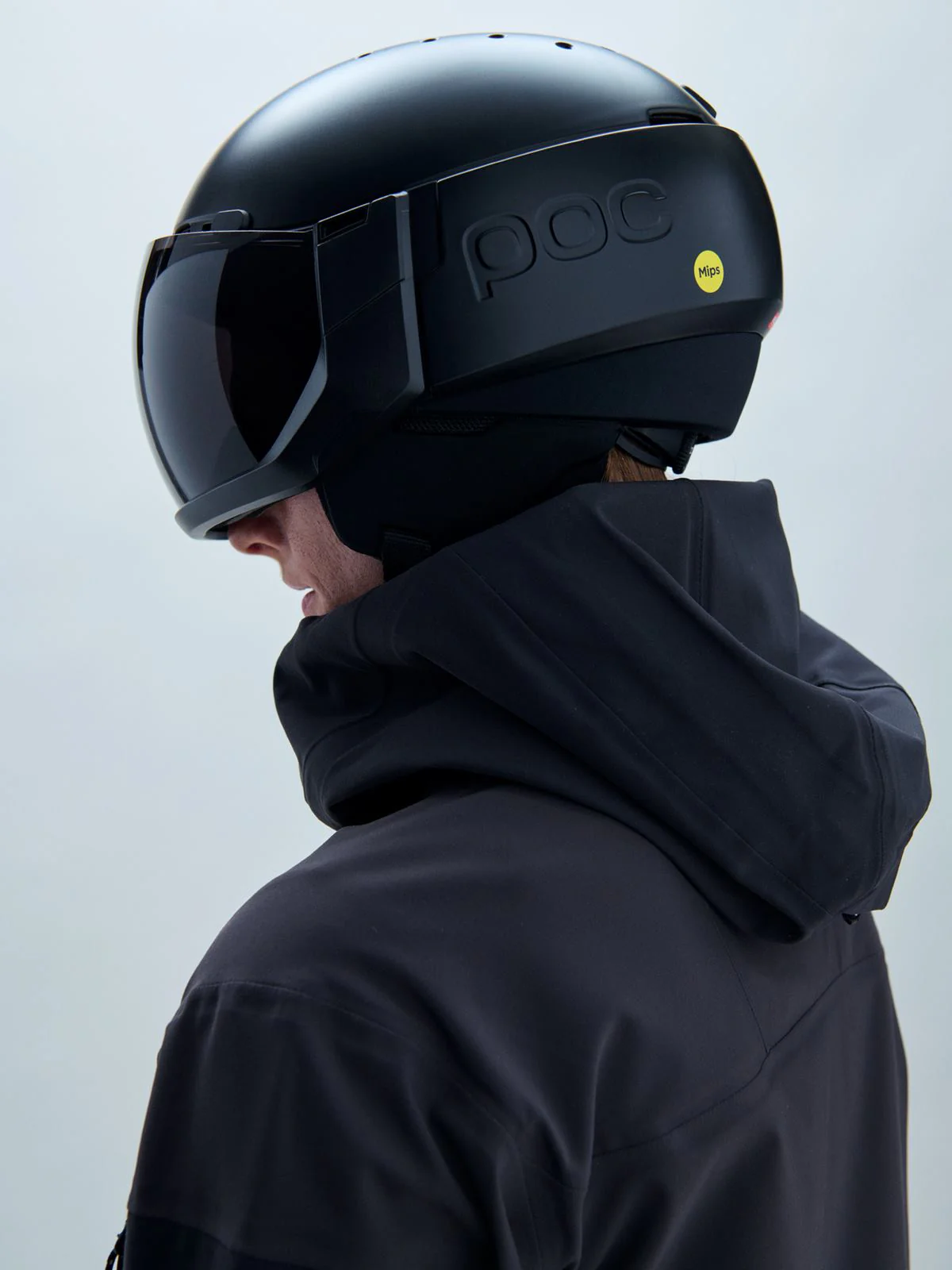 Kask narciarski POC Levator MIPS - Ura. Black Matt - Image 5