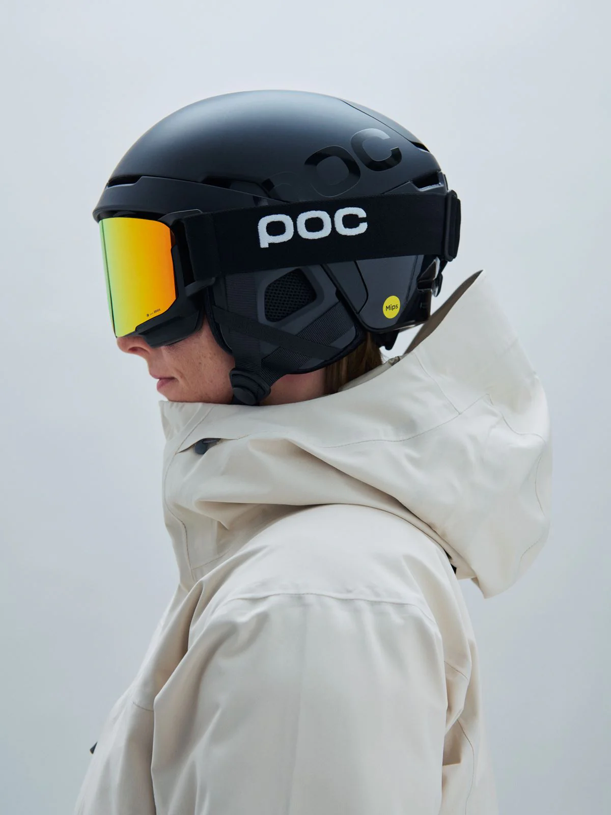 Kask narciarski POC Obex BC MIPS - Ura. Black Matt - Image 2