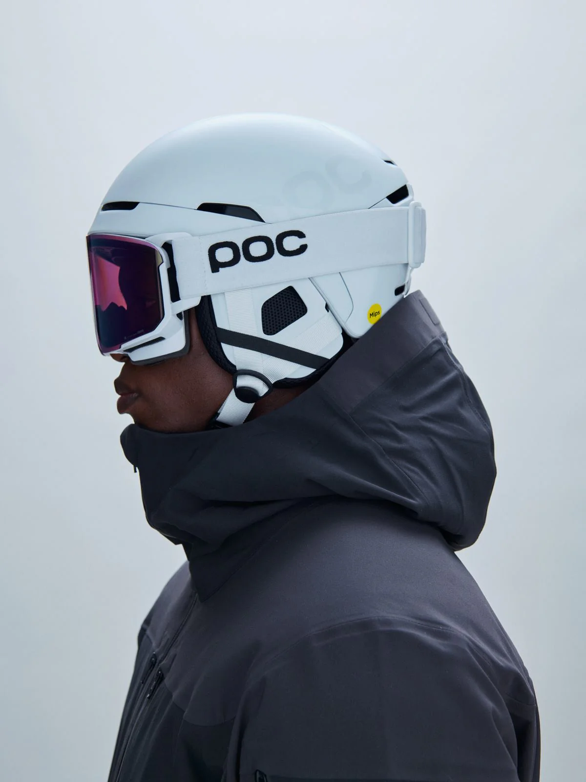 Kask narciarski POC Obex BC MIPS - Hyd. White Matt - Image 3