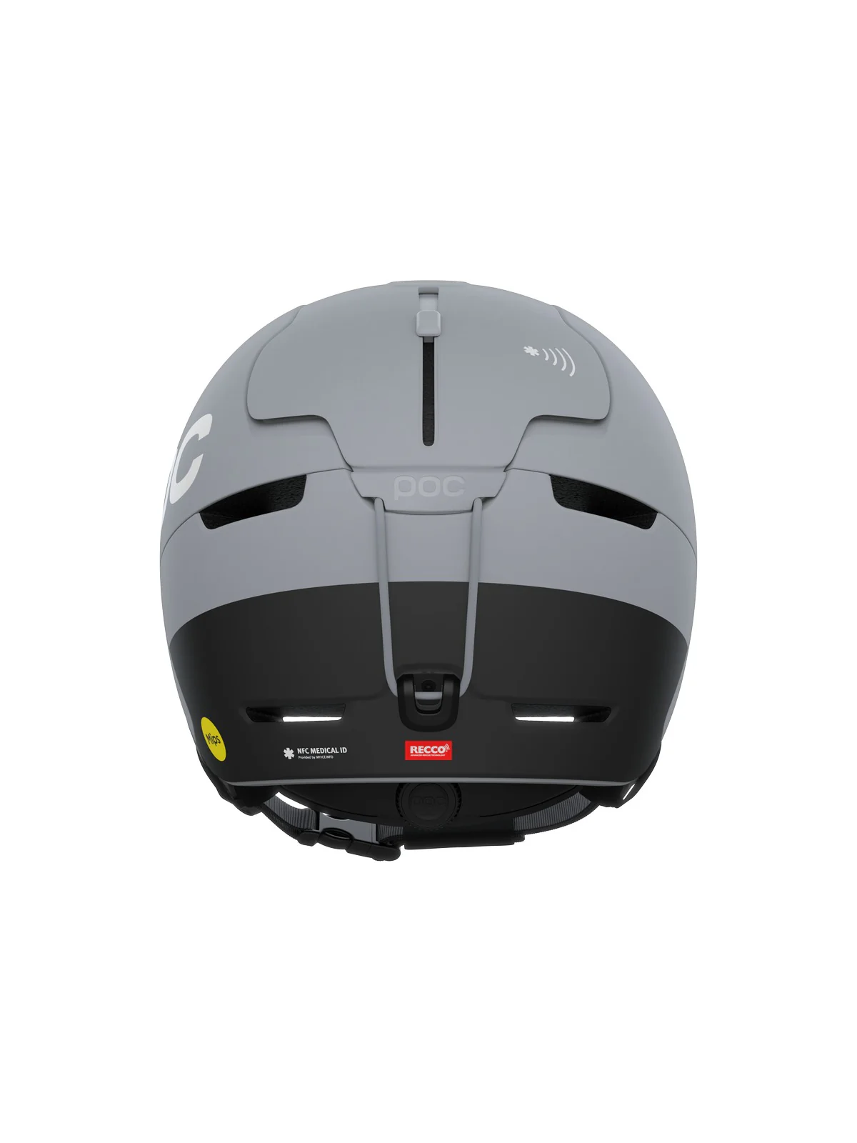 Kask narciarski POC Obex BC MIPS - Granite Grey Matt - Image 3