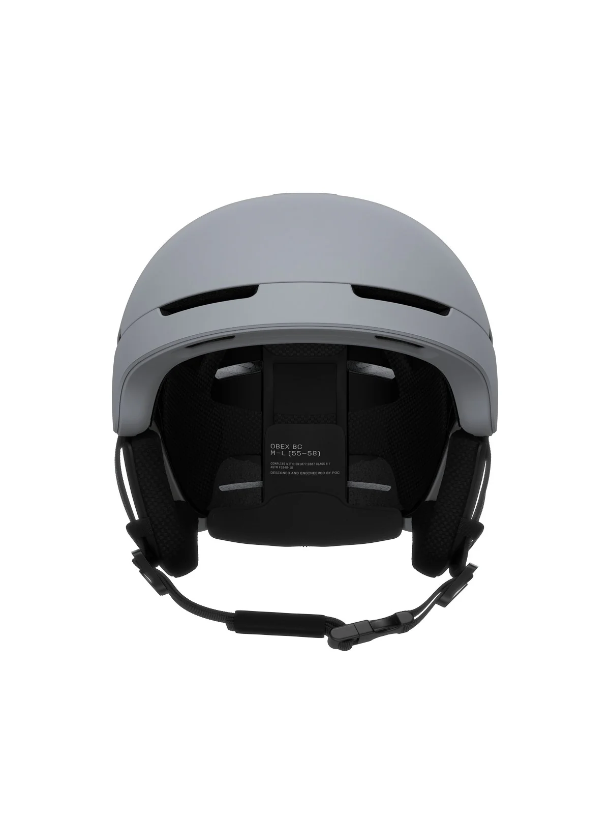 Kask narciarski POC Obex BC MIPS - Granite Grey Matt - Image 4