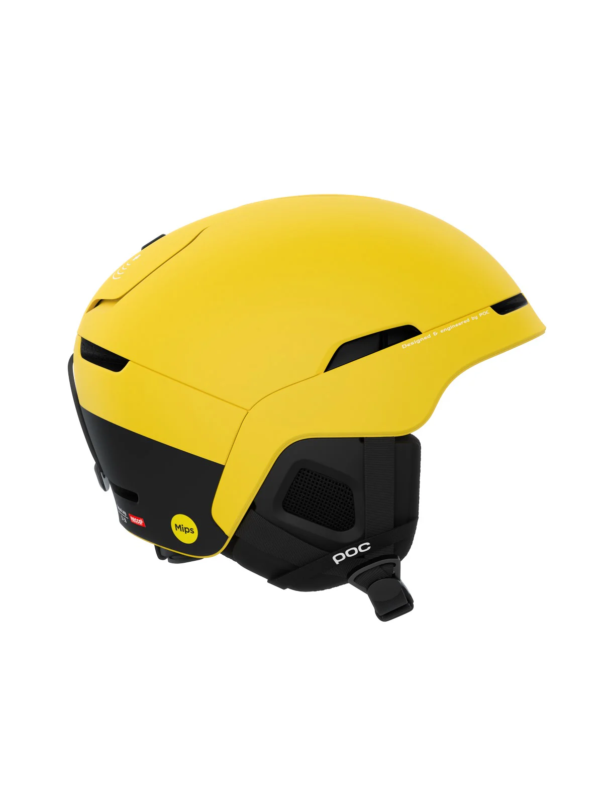 Kask narciarski POC Obex BC MIPS - Ave. Yellow Matt - Image 2