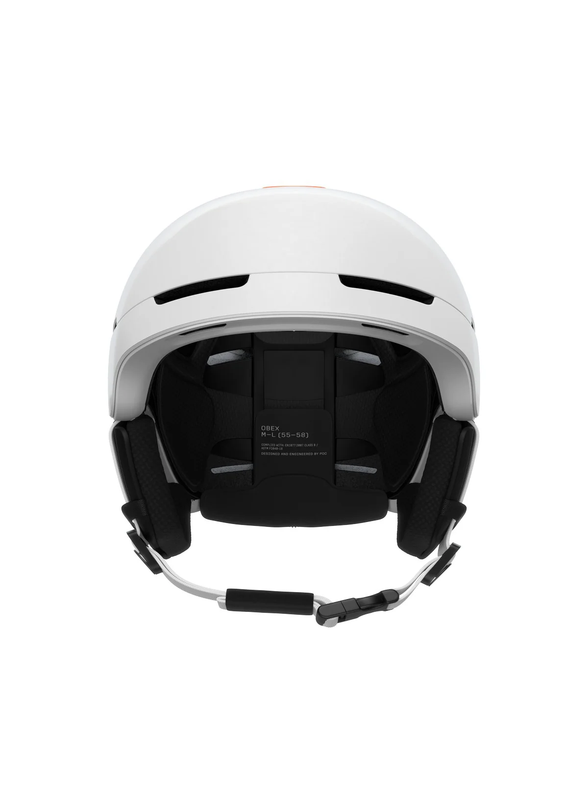 Kask narciarski POC Obex Connect - Hyd. White/Fluo. Orange AVIP - Image 4