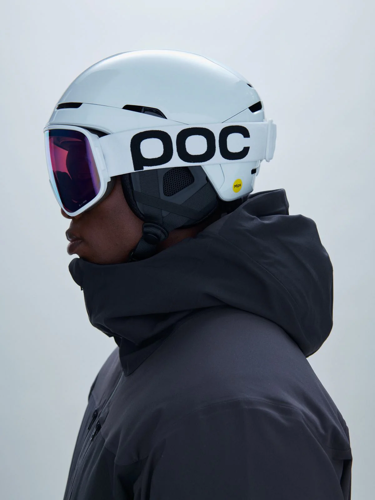 Kask narciarski POC Obex MIPS - Hyd. White - Image 2