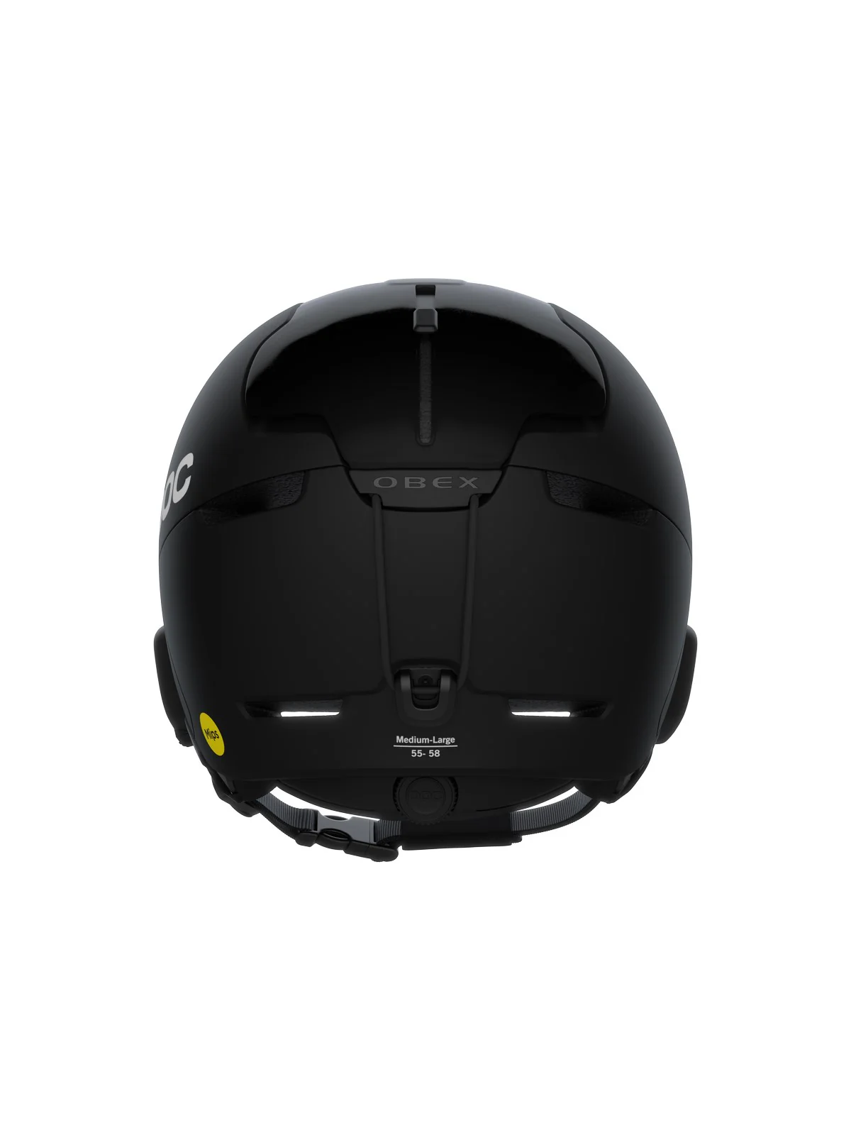 Kask narciarski POC OBEX MIPS COMMUNICATION - Ura. Black Matt - Image 3